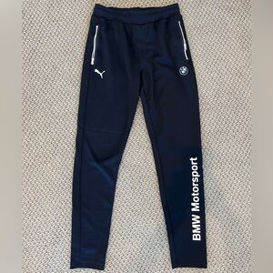 Puma BMW Motorsport Kids Navy Track Pants